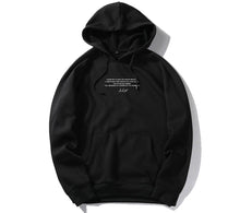Black Hooded Garment “NSEWEST”